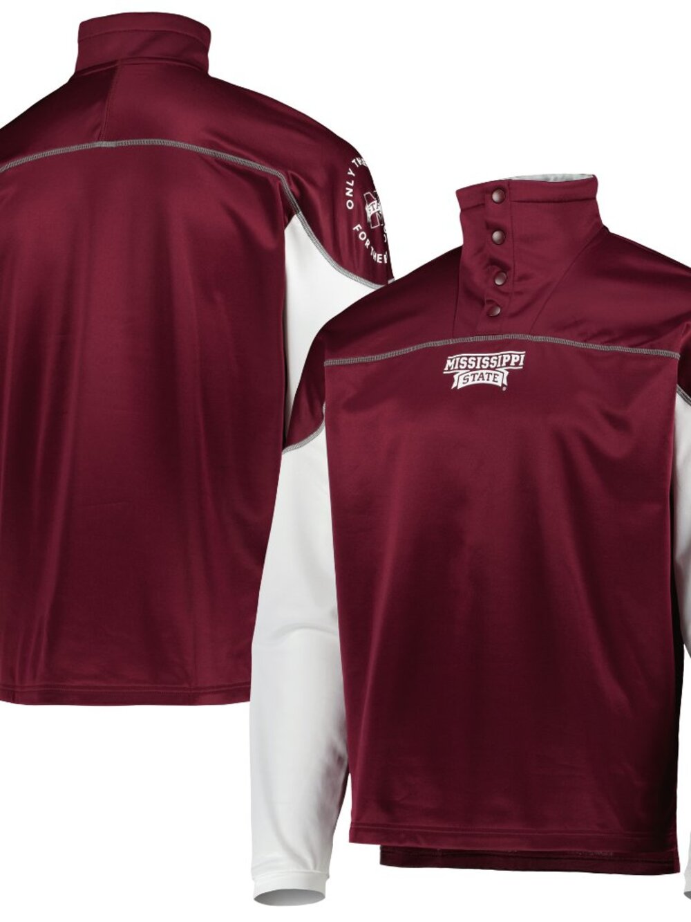 Adidas MISSISSIPPI STATE BULLDOGS Men's AEROREADY Knit Jacket Sz L or 2X $75